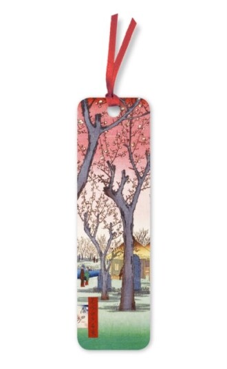Utagawa Hiroshige: Plum Garden Bookmarks pack of 10