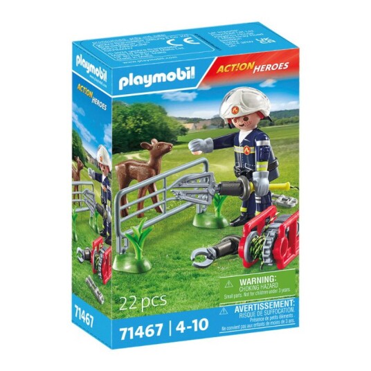 Playmobil Action - Firefighting Mission: Animal Rescue