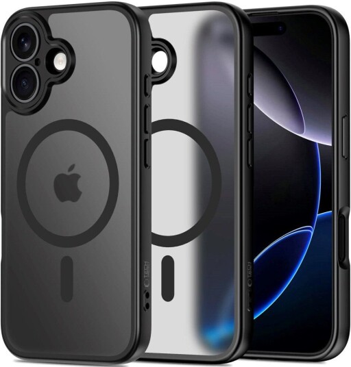 Tech-Protect BasicMag iPhone 17 MagSafe Deksel Matte Svart