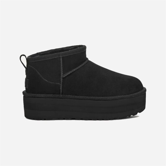 Ugg W Classic Ultra Mini Platform Black Ugg W Classic Ultra Mini Platform Black