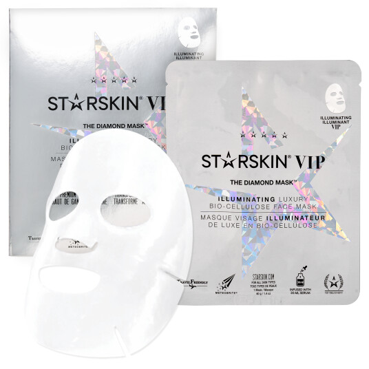 Starskin The Diamond Mask Vip Illuminating Bio-Cellulose Face Mask Starskin The Diamond Mask Vip Illuminating Bio-Cellulose Face Mask