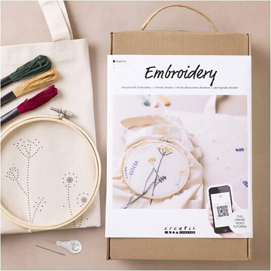 Creativ Company Læringssett Broderi