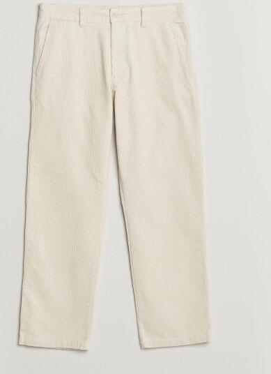 NN07 Aden Regular Fit Corduroy Chinos Ivory