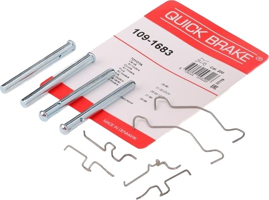 Tilbehørsett, skivebremse belegg QUICK BRAKE 109-1683