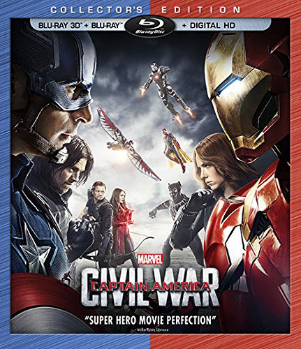Captain America: Civil War Bluray