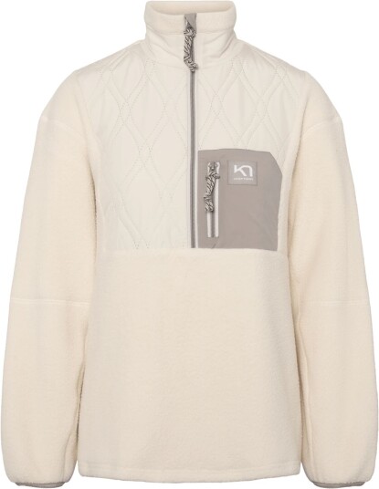 Kari Traa Røthe Halfzip, fleecegenser, dame Light beige Kari Traa Røthe Halfzip, fleecegenser, dame Light beige
