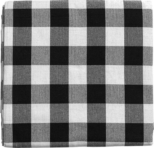 Midnatt   Sengeteppe Gingham   Flerfarget