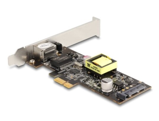 Delock Pci Express X1 Karte Auf 1 X 2,5 Gigabit Lan Poe+ I225 Delock Pci Express X1 Karte Auf 1 X 2,5 Gigabit Lan Poe+ I225