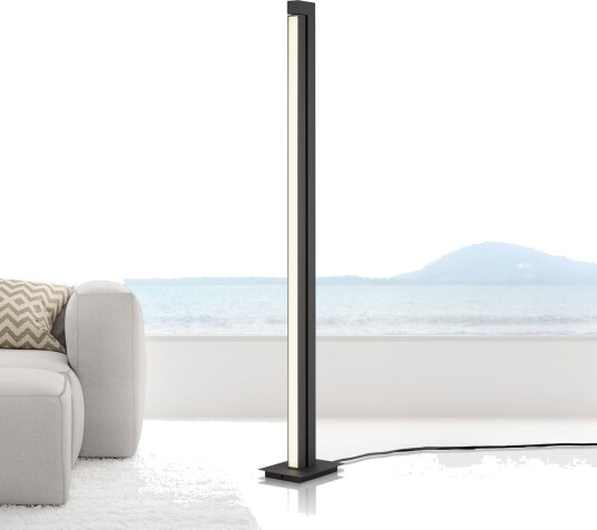 Gulvlampe PURE Pure Lines Floor dimmbar Svart Stue Metall Moderne 16 140 Svart