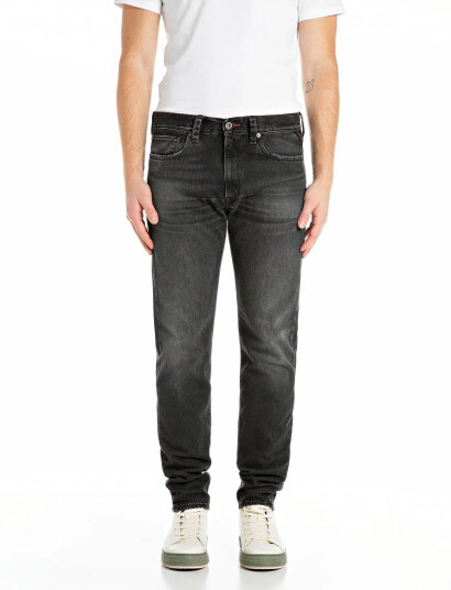 Replay Neaal Trousers Slim Royal Eagle - Grey - 31 x 34