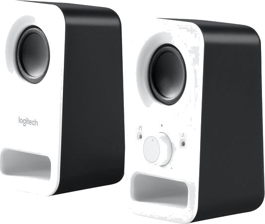 Logitech Z150 2.0 Høyttalersystem Hvit 6W Logitech Z150 2.0 Høyttalersystem Hvit 6W