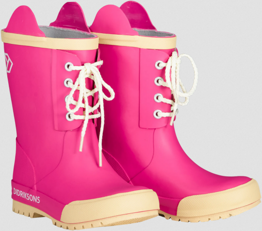 Didriksons Splashman Boots Gummistøvler Rosa Barn - Plastic Pink 21