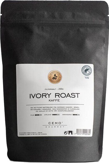 Cemo   Ivory Roast filtermalt kaffe 250g
