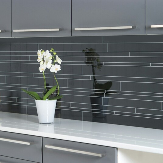 Fibo Kjokkenplate 2124km99 Black Gloss Bruddskifer 10x620x580
