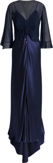 Alberta Ferretti Dame Kjoler Blå 2XL,