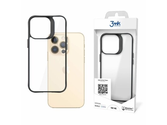 Etui Iphone 13 Pro Max Pancerne Z Serii 3Mk Satin Armor Case+ - Svart