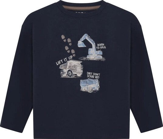 Minymo T Shirt Ls Navy 110