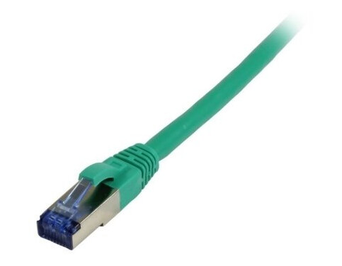Patchkabel Rj45 Cat6a 500Mhz15m Grün Sstpsftp Tpelszhsuperflex Awg26 Synergy 21