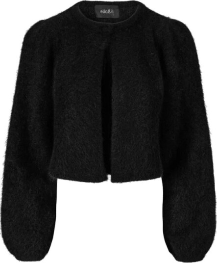 ella&il Amelia Chunky Cardigan BLACK XL