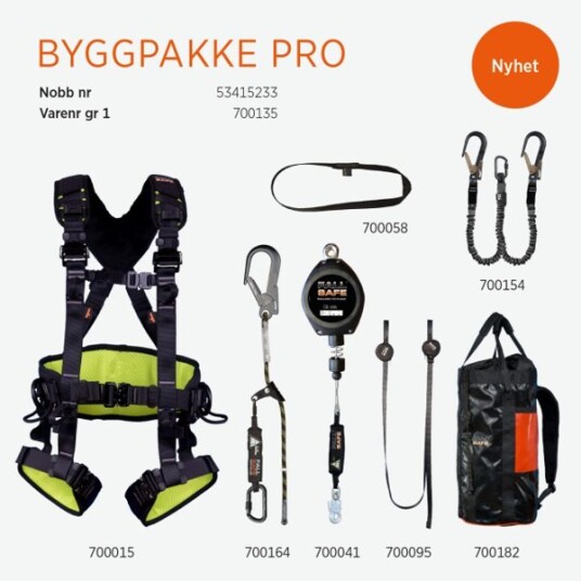 Fall Safe Fallsikring Byggpakke Pro Fall Safe Fallsikring Byggpakke Pro