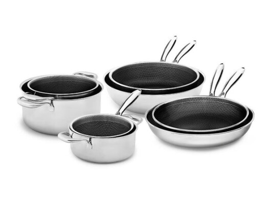 Komplette sett | 8 deler gryte og pannesett | onyx cookware