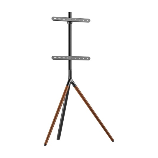 SINOX SWB8250 TV-GULVSTATIV 45-65", SVART/VALNØTT