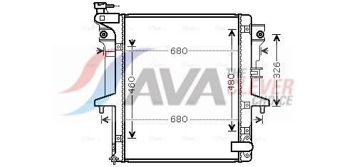 Radiator AVA Clever Choice MTA2202