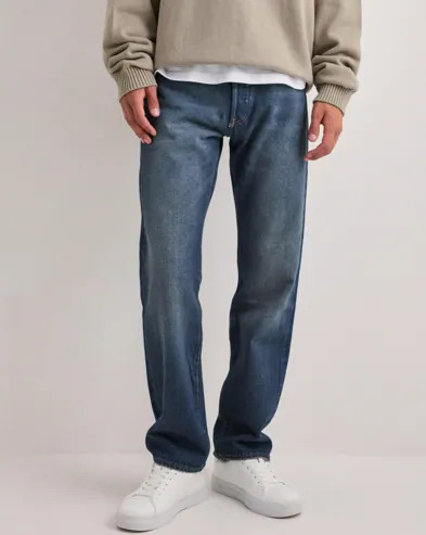 Levi's 501 Relaxed Taking A Vacation Straight leg jeans Blå