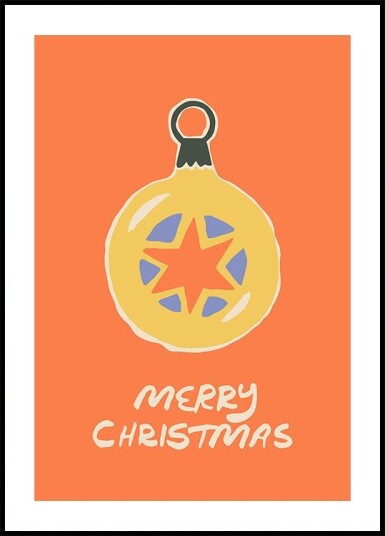 Happychristmasno55 Poster Plakat / 50x70cm