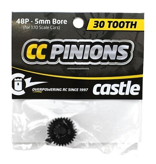 Castle Creations CC Pinion 30T 48P 5mm Castle Creations CC Pinion 30T 48P 5mm