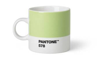 Copenhagen Design PANTONE espressokopp med hank 12 cl lys grønn Copenhagen Design PANTONE espressokopp med hank 12 cl lys grønn