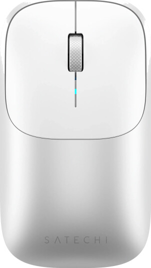 Satechi Slim EX Trådløs Trackball Mus Sølv med Bluetooth 5.3 Satechi Slim EX Trådløs Trackball Mus Sølv med Bluetooth 5.3