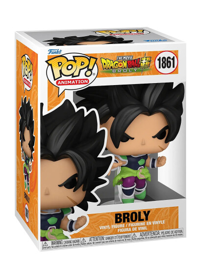 Funko Funko Pop Vinyl Dbs:b- Broly - Multi/patterned - ONE SIZE