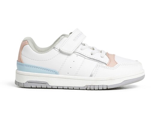 Nordbjørn Fido Sneakers Hvit/Rosa 25