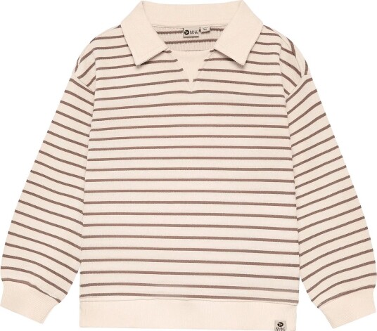 Daily 7 Oversized Sweater Collar Beige 104