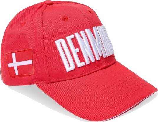 NeH Unisex Denmark Cap   Red   ONE SIZE