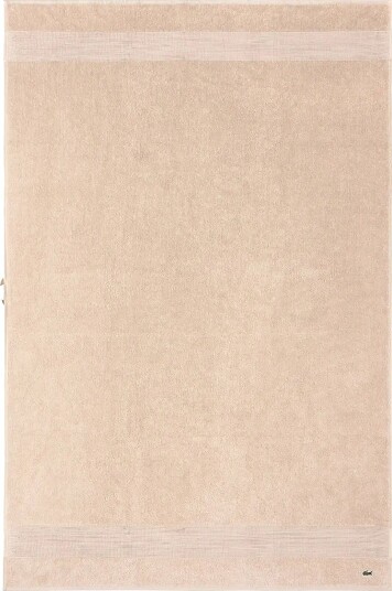 Lacoste Home Llecroco Bath Sheet CAPPUCC 100X150 cm