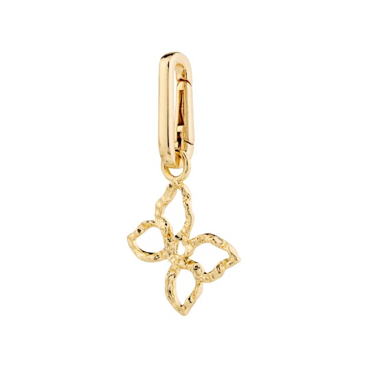 Pilgrim CHARM anheng med sommerfugl gullbelagt Pilgrim CHARM anheng med sommerfugl gullbelagt