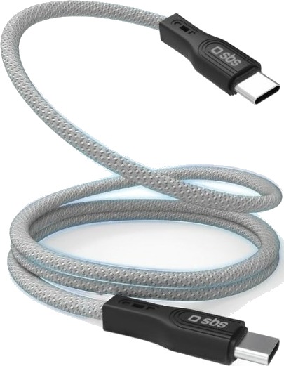 Sbs Tecabletccmag 1 M Usb C Usb C Usb 3.2 Gen 1 3.1 Gen 1 0,48 Gbit/S Sort Sølv Sbs Tecabletccmag 1 M Usb C Usb C Usb 3.2 Gen 1 3.1 Gen 1 0,48 Gbit/S Sort Sølv