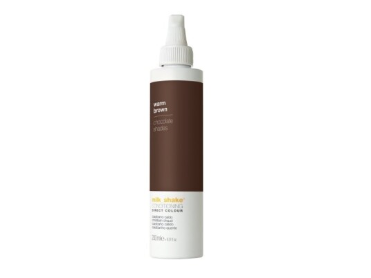 Milk Shake Milk Shake Direct Colour Ammonia-Free Hair Colour Conditioner Warm Brown 200 Ml 