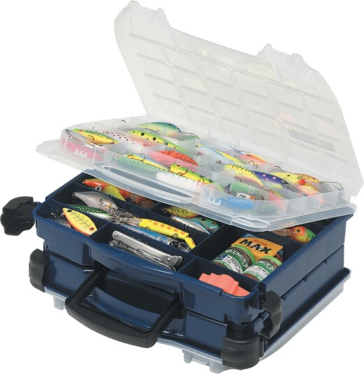Plano 395210 Dbl Cover 2 Sided Blue / Clear