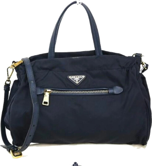 Prada Vintage Dame Blå