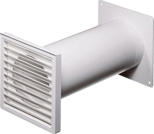 Wallair N37824 Rundrørs Ventilasjonssystem 100 Plast Ø X L 10 Cm X 48 Cm Hvit Wallair N37824 Rundrørs Ventilasjonssystem 100 Plast Ø X L 10 Cm X 48 Cm Hvit
