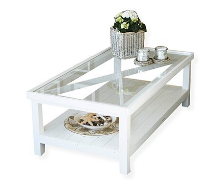 Gavin salongbord hvitt 100 cm