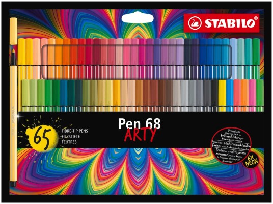 Stabilo Pen 68 Arty 65-pakning