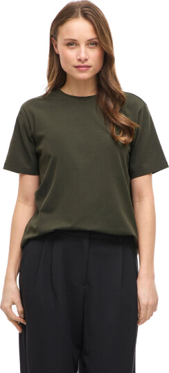 Vila Nora Short Sleeve T Shirt Grønn XS