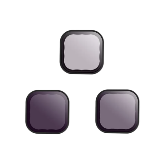 TELESIN Lens filter set ND 8/16/32 Telesin for GoPro Hero 9 / Hero 10 / Hero 11 / Hero 12 GP-FLT-902