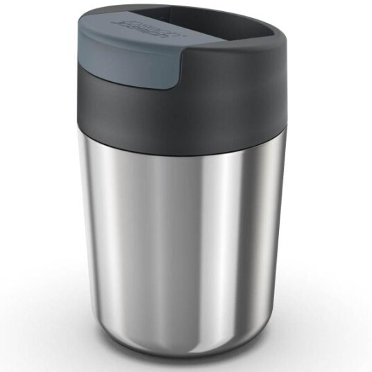 Joseph Joseph Sipp steel termokopp 0,34L antrasitt Joseph Joseph Sipp steel termokopp 0,34L antrasitt