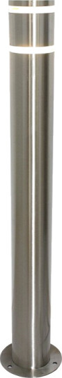 Llitt Nils Bollard Pollare 80cm E27-sockel IP44 Aluminium Llitt Nils Bollard Pollare 80cm E27-sockel IP44 Aluminium