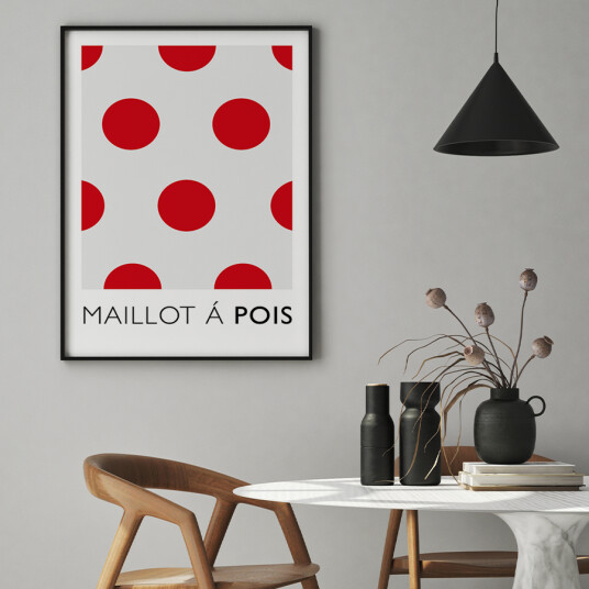 Maillot a Pois 2023 av Plakatwerket Maillot a Pois 2023 av Plakatwerket